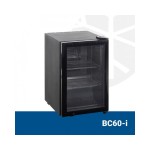 Ψυγείο βιτρίνα συντήρηση επιτραπέζιο μάυρο 43,2x49,6x66,8 εκ BC60