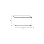 Τυφλός καταψύκτης CF 708 700lt