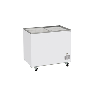 Οριζόντιος καταψύκτης CFG 308 με συρόμενα γυάλινα καπάκια 300lt