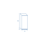 Καταψύκτης CN 613 - 600lt (Ενεργειακής κλάσης Α)