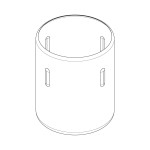 Καραπίνα παγωτού INOX CP2024