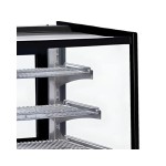 Dynamic GN-660HRT Black Θερμαινόμενη επιτραπέζια βιτρίνα ICS-300.0945