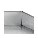 Dynamic EG-818D Ηλεκτρικό πλατώ χρωμίου με λεία επιφάνεια ICS-300.0604