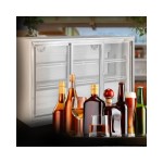 Dynamic GN-320LS Ψυγείο Back Bar Cooler Inox με 3 συρόμενες πόρτες ICS-300.0909