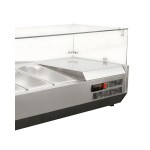 Dynamic GN-1130SB Salad bar ψυχόμενη επιτραπέζια βιτρίνα 42Lt με 4 θέσεις ICS-300.0931