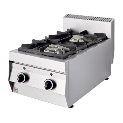 Επιτραπέζια Εστία αερίου με 2 εστίες (φλόγιστρο) NORTH 40.5X70X30cm NR-GASE200