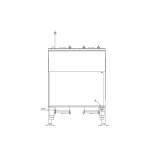 Φριτέζα αυτόματη ηλεκτρική επιδαπέδια TouchFry lotus F18-74 ETDPS 40x70x90 εκ