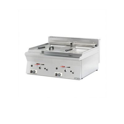 Φριτέζα αερίου επιτραπέζια 10+10 lt 80X70X30 εκ VMX-F2