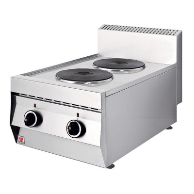 Επιτραπέζια εστία ηλεκτρική με 2 εστίες NORTH 40X70X30cm NR-F22