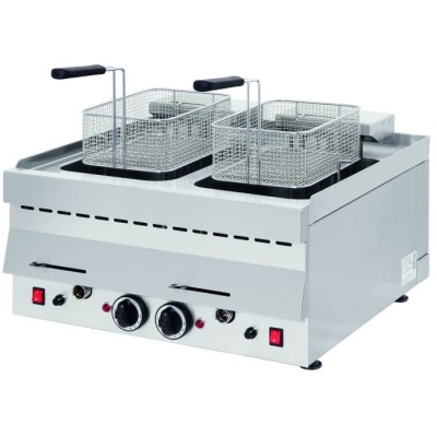 Φριτέζα Ηλεκτρική Διπλή 20lt NORTH 60x60x30cm FL62