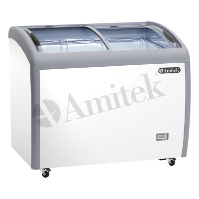 Ψυγείο-καταψύκτης με γυάλινες πόρτες AX300CFG