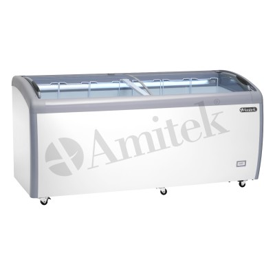 Ψυγείο-καταψύκτης με γυάλινες πόρτες AX600CFG
