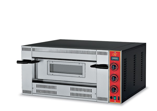 Φούρνος Πίτσας Αερίου 4 Πίτσες Ø36 εκ. G4/72 GGF Ιταλίας