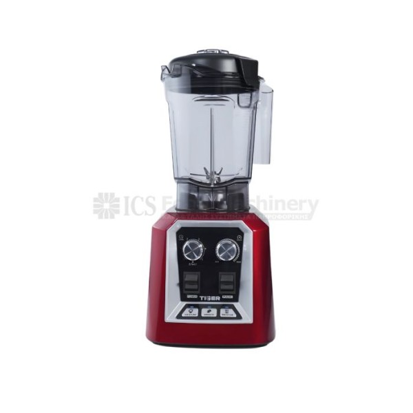Dynamic TIGER GB-A200 Μπλέντερ σε κόκκινο χρώμα με κανάτα και 3 προγράμματα ICS-300.0805
