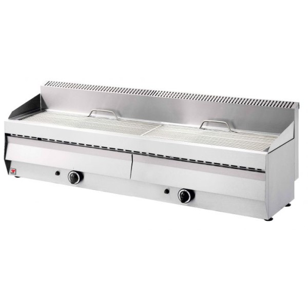 Επιτραπέζια Σουβλακιέρα αερίου διπλή 141x42x30(46)cm NR-GR150