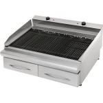 Ηλεκτρικό γκρίλ νερού επαφής GSE260  Διαστάσεις σχάρας: 2 x 35x44cm. 80x63x27cm.PN- GSE260