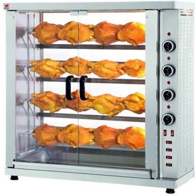 Κοτοπουλιέρα Ηλεκτρική Slim line με 4 σούβλες 100X38X102 NR-HK16