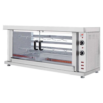 Κοτοπουλιέρα Ηλεκτρική με 2 σούβλες 132X46X66 NR-HK2