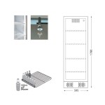 Ψυγείο αναψυκτικών συντήρηση 60x62.4x180.3 εκ iCOLD 40