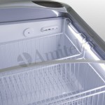 Ψυγείο-καταψύκτης με γυάλινες πόρτες AX400CFG
