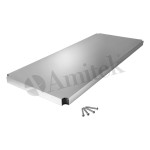Ανοξείδωτο Ράφι με 4 Ράφια SCA185A VH + GSA180 VH 1800x500x1800mm