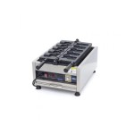 Waffle Maker - 5 Taiyaki / Σχήματα Ψαριών - Περιστρεφόμενη - Ψηφιακή MAX-09374182