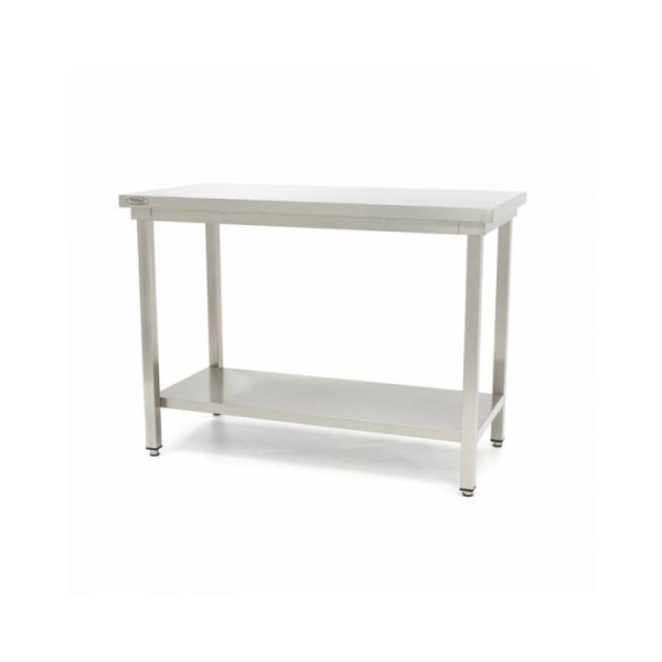 Τραπέζι από ανοξείδωτο χάλυβα 100x70cm Ρυθμιζόμενο ύψος MAX-09364006