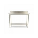 Τραπέζι από ανοξείδωτο χάλυβα με πλάτη 120x60cm με ρυθμιζόμενο ύψος MAX-09300983