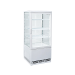 Βιτρίνα τεσσάρων όψεων CH- RC 98W - 98lt (Λευκή)