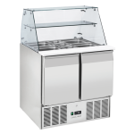 Ψυχόμενες Σαλατιέρες CRQ 90A - GN1/1 (ΑΝΟΙΧΤΗ ΕΠΙΦΑΝΕΙΑ ΕΡΓΑΣΙΑΣ)