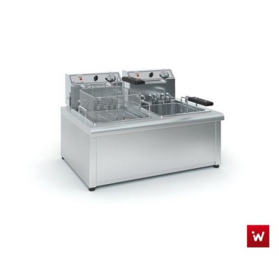 ΕΠΑΓΓΕΛΜΑΤΙΚΗ ΗΛΕΚΤΡΙΚΗ ΦΡΙΤΕΖΑ ΔΙΠΛΗ TZ-F1000/380V/7500W(2X8-10 lt) 380V 73x57x44 cm