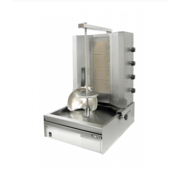 Γυριέρα αερίου με 4 καυστήρες Μοτέρ Kάτω 50X70X94 εκ VMX-904B