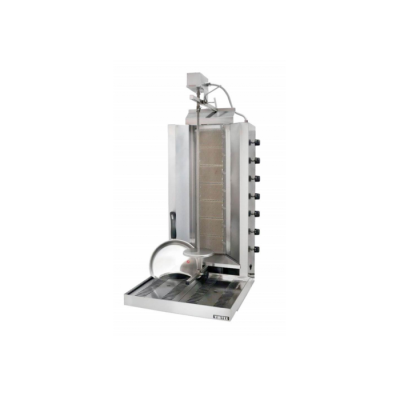 Γυριέρα αερίου με 7 καυστήρες Μοτέρ Πάνω 50χ50χ118 εκ VMX-907