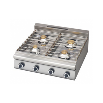 Εστία αερίου τετραπλή επιτραπέζια ΣΕΙΡΑ 70 80χ70χ34 εκ PN-GH470