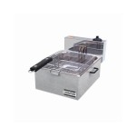 Φριτέζα Ηλεκτρική Μονή 3,5 λίτρων Resto Italia 26x39x19 εκ RST-FTR4S