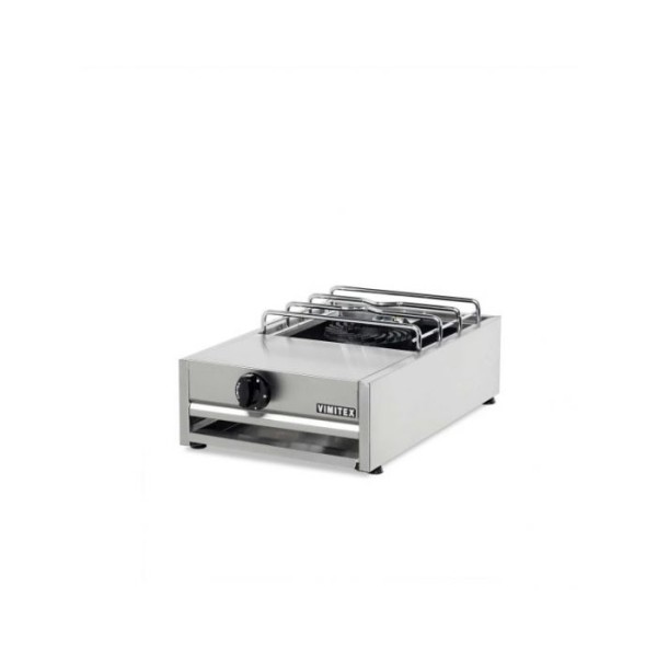 Εστία αερίου με 1 καυστήρα και σχαράκι 37,5χ62,5χ20 εκ VMX-301A-S