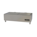 Επαγγελματική ανοξείδωτη ψησταριά επιδαπέδια μονή κάρβουνου VKN-CGS7 200X50X27 εκ