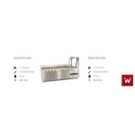 Επαγγελματική ψησταριά για 9 κοντοσούβλια επιτραπέζια κάρβουνου VKN-ROASTER K9S 110X61X27/27 εκ