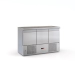Ψυγείο πάγκος συντήρηση με 3 πόρτες μοτέρ κάτω 135X60X87.εκ ID-PSM 13560DM