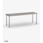 Επαγγελματική ραφιέρα ανοξείδωτη ραφιέρα επιτραπέζια με 1 ράφι 220χ30χ40 εκ ID-RAFI.EPM220