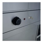 Μπέν μαρί βιτρίνα επιδαπέδιο με αποθήκη 106x70x85 εκ BM-MDX106