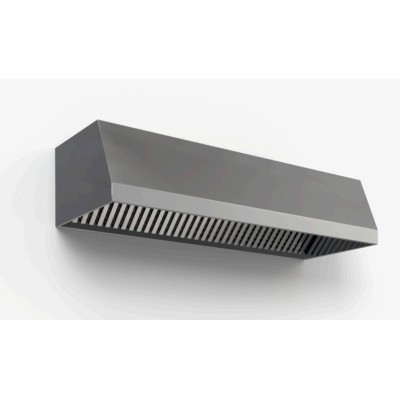 Επαγγελματική φούσκα-χοάνη τοίχου ανοξείδωτη 247χ90χ58 εκ ID-FOUSK.T.247