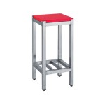 Πάγκος κοπής Inox με πλάκα πολυαιθυλενίου 50Χ50Χ85 εκ BM-KP50