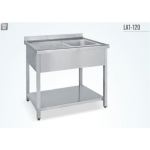 Λάντζα ανοιχτή με 1 γούρνα 70Χ70Χ85 εκ BM-LA170