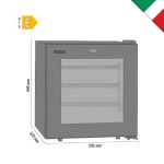 Βιτρίνα κατάψυξης επιτραπέζια  FR 92 FL BLACK HO-24.50.147.0001