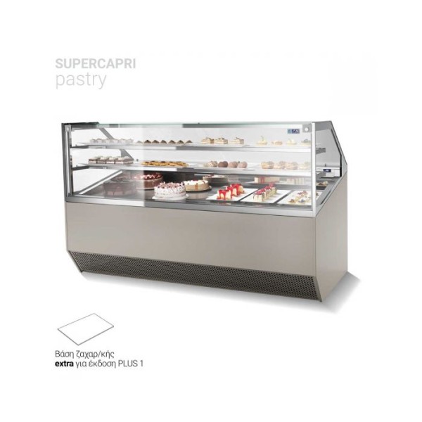 Βιτρίνα παγωτού 18 γεύσεων DIVA 170 (H140)