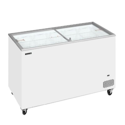 Καταψύκτης με ίσια συρόμενα κρύσταλλα 1300x630x892mm Μετάβαση στην αρχή της συλλογής εικόνων IC401SC