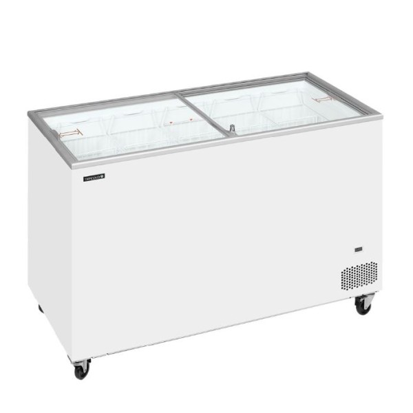 Καταψύκτης με ίσια συρόμενα κρύσταλλα 1300x630x892mm Μετάβαση στην αρχή της συλλογής εικόνων IC401SC