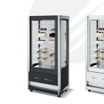 Βιτρίνα συντήρηση πανοραμική CRISTAL TOWER 93 RV TN BLACK 