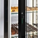 Βιτρίνα κατάψυξη-συντήρηση πανοραμική 565 lt CRISTAL TOWER 75 RV TB/TN BLACK